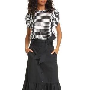 Veronica Beard Capri Midi T-Shirt Dress